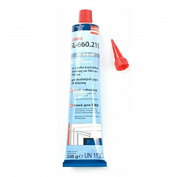Клей COSMOFEN Plus-S HV (жидкий пластик) прозрачный 200гр. SL-660.210 (50)