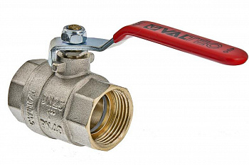 Кран шаровый (20) 3/4" ВН/ВН рычаг, никель /Valtec VT.214.N.05 (1) 