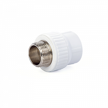 Муфта комбинированная ППРС (25х1") наружная резьба /Lammin Lm31041025025 (25)