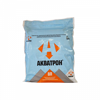Смесь гидроизоляционная АКВАТРОН - 8 "Гидропломба", 5кг (4)