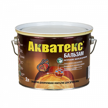 Акватекс-бальзам  2,0л Палисандр  (натуральное масло для древесины) /Рогнеда (4)