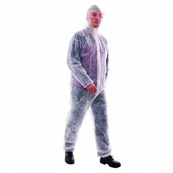 Комбинезон защитный для малярн. работ, 50г/м2, 165-185см, XL Каспер /Комус 1421038 (25/1)
