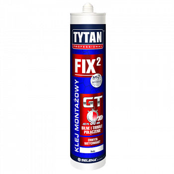 Клей монтажный на основе МС-полимеров картридж TYTAN PROFI Fix2 GT 73891 (6)