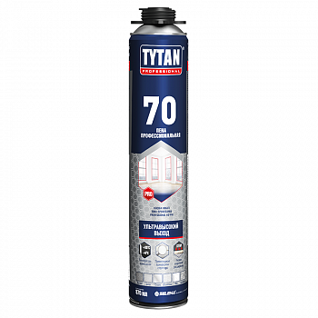 Пена ПРОФИ  870мл "TYTAN 70" летняя /TYTAN /ТИТАН 18535 (12)