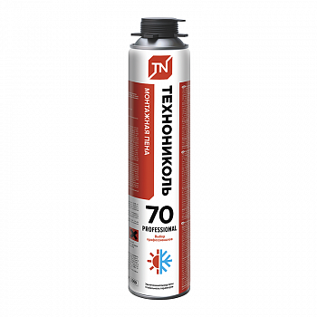 Пена ПРОФИ 1000мл "PROFESSIONAL 70" всесезонная /Технониколь (12)