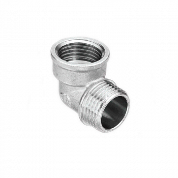 Уголок (15) 1/2" ВН/НР латунь никелированная /PROFLINE УТ-00036420 (1) 