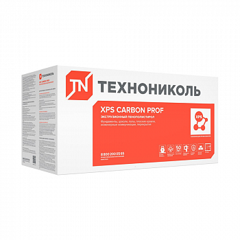 Пенополистерол экструзионный XPS Уклон А (10/35мм 2,1%) 600х1200 CARBON PROF SLOPE /ТЕХНОНИКОЛЬ 062545