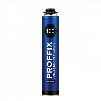 Пена-клей универсальная 850мл  PROFFIX 100 /PROFFLEX (12)