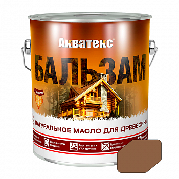 Акватекс-бальзам  2,2л Лиственница (натуральное масло д/древесины) /Рогнеда (4)