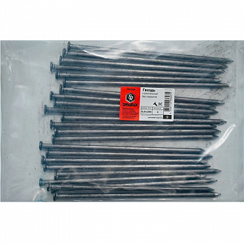 Гвозди строительные 6,0х200мм, (в пакете) 1кг /SteelRex (12)