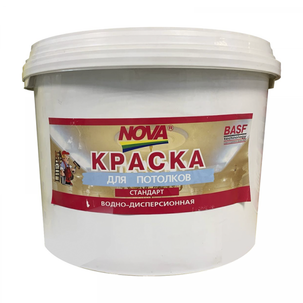 Краска в д п  7,0кг потолок Стандарт  NOVA (1)