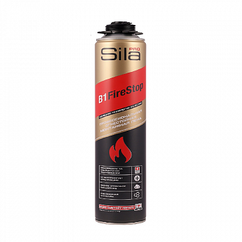 Пена огнестойкая ПРОФИ 850мл "Sila Pro B1 Firestop" 65L (12)