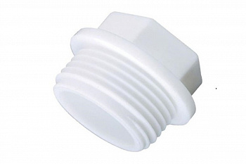 Заглушка ППРС (20х 1/2") наруж. резьба /Lammin Lm31036150000 (1600/100)