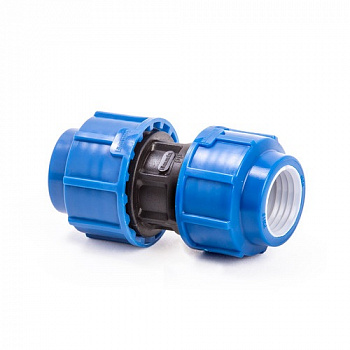 Муфта ПНД (25х25) соединительная /Lammin Lm34006025025 (200/25)