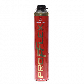 Пена ПРОФИ  850мл "PROFFLEX  PRO 65" зимняя /ПРОФФЛЕКС 00478 (12)