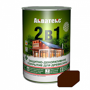 Акватекс  0,8л махагон антисептик /Рогнеда (6)