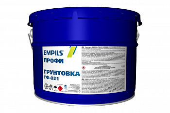 Грунт ГФ-021 красно-коричневый 20кг "ПРОФИ" /EMPILS /Эмпилс